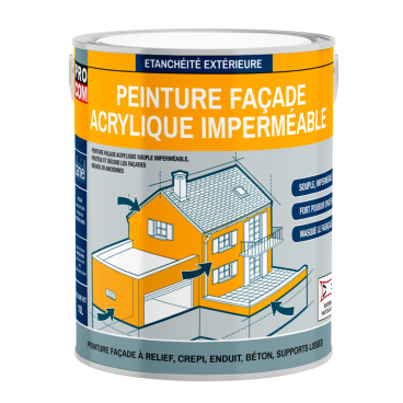 Les avantages de la peinture facade hydrofuge