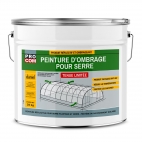 Peinture d'ombrage pour serre verre et plastique - Peinture serre PROCOM