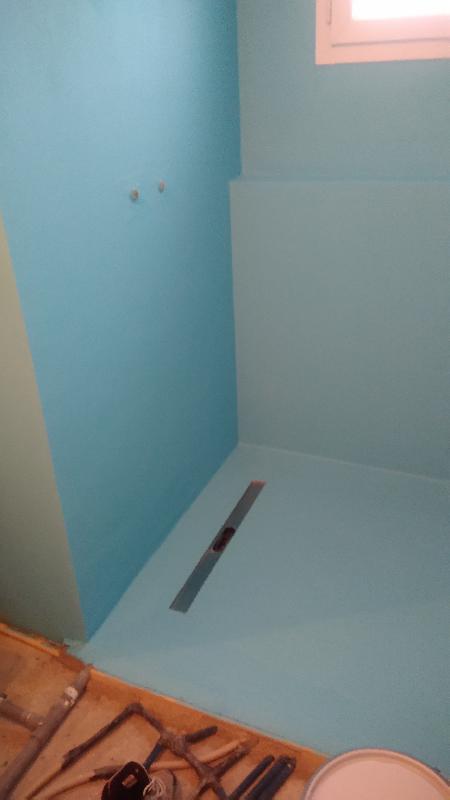 Kit douche à l'italienne, Kit d'étanchéité sous carrelage pour salle de  bain, 6m² - KaroTuto